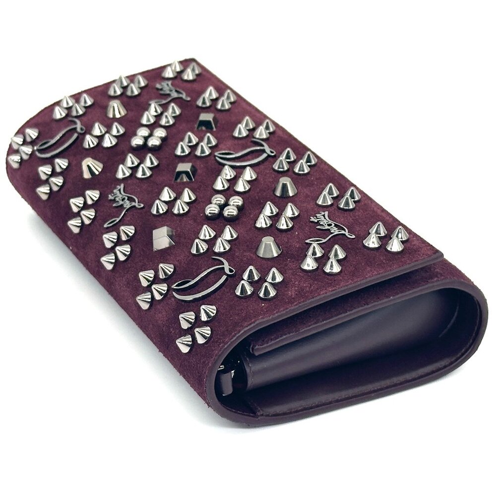 Christian Louboutin PALOMA Loubinthesky Spiked Wallet On Chain Clutch Bag - Picture 10 of 16